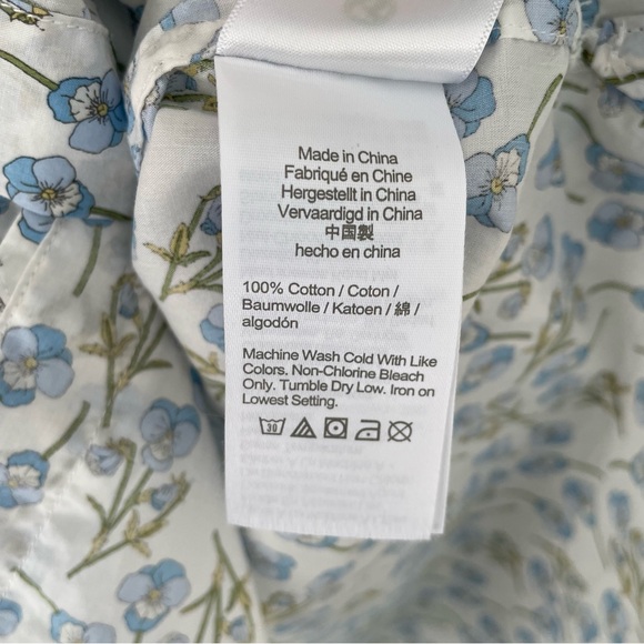 J.CREW Classic-fit shirt in Liberty Ros floral AY658 - Picture 9 of 10